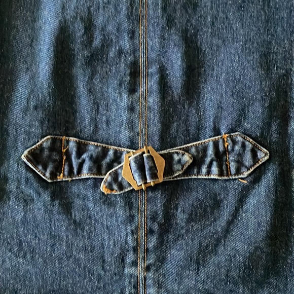 NY Line vintage patchwork jean vest size medium - Picture 9 of 14